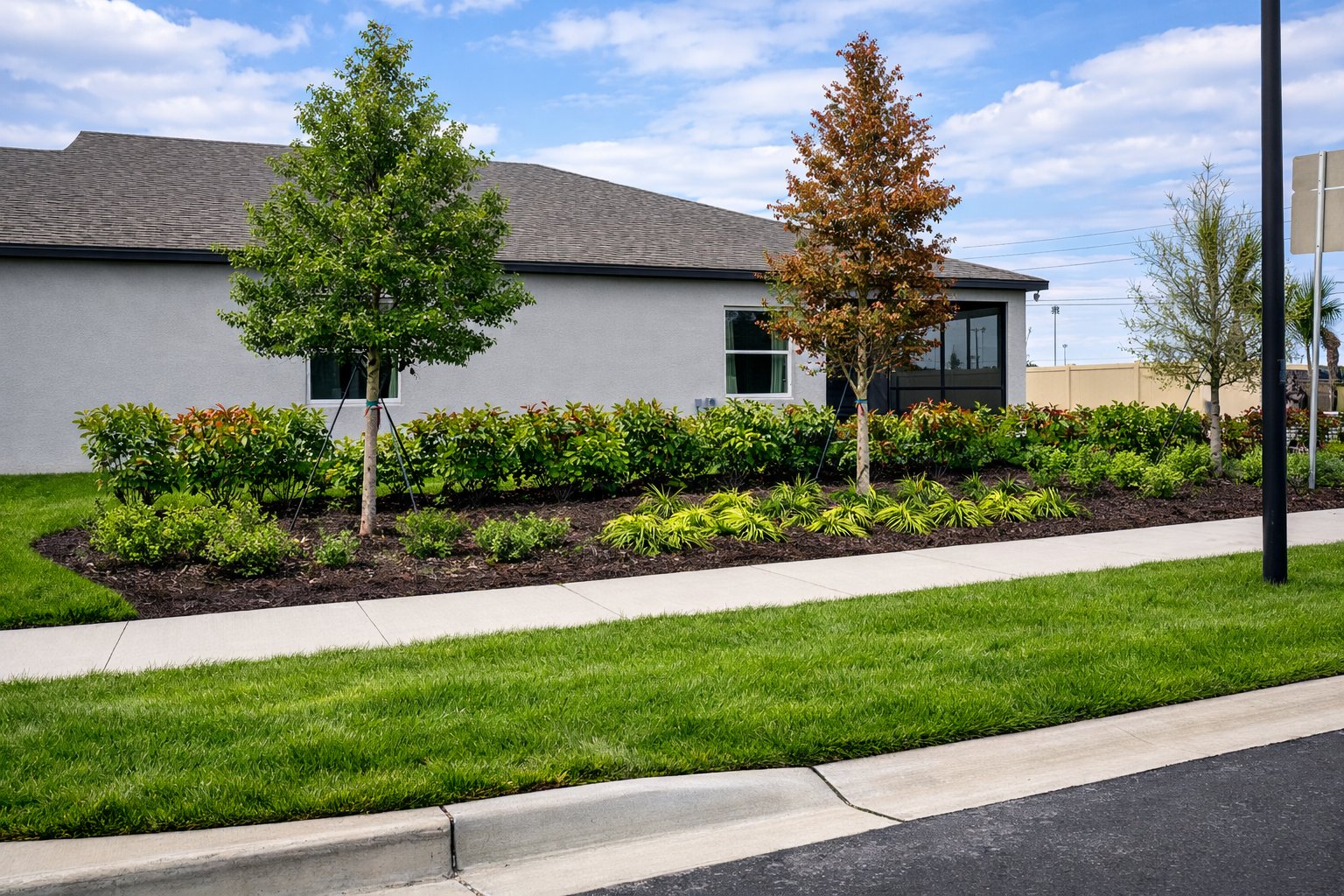 Applewood Grounds Landscaping — AeroLakeland drone photography